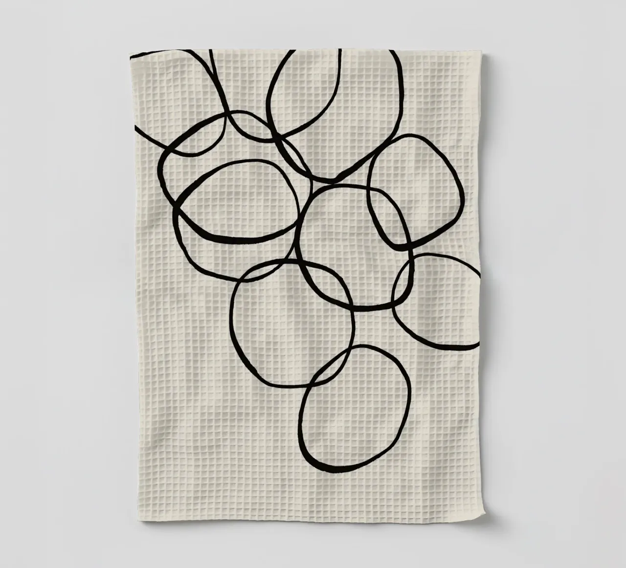 Echo Lines No 30 Geschirrtuch von treechild