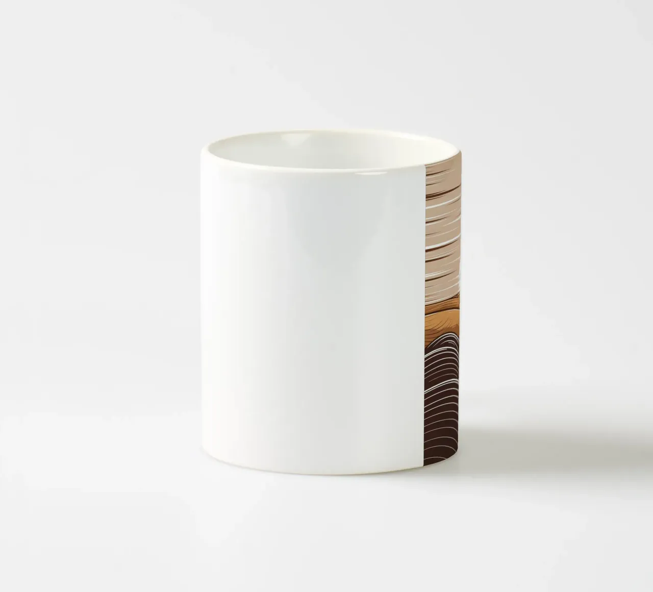 Tramonto nel deserto tazza in ceramica da Artistic-shop