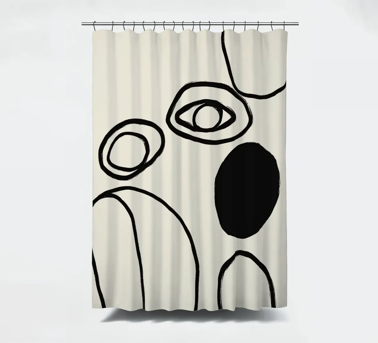 Echo Lines No 32 tenda da doccia da treechild