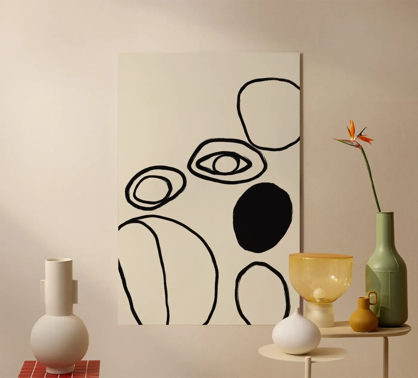 Echo Lines No 32 acryl van treechild