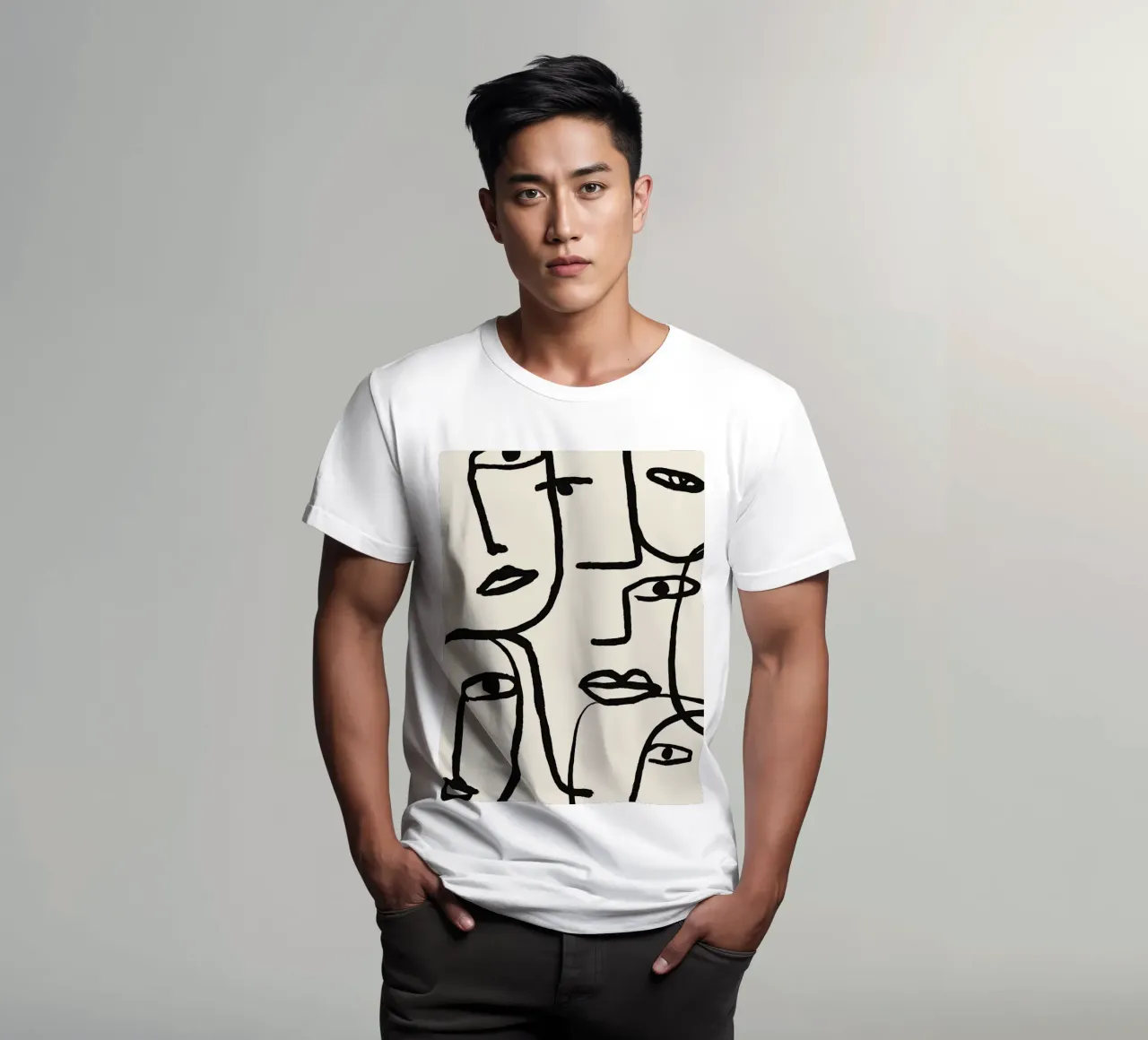 Echo Lines No 33 t-shirt da treechild