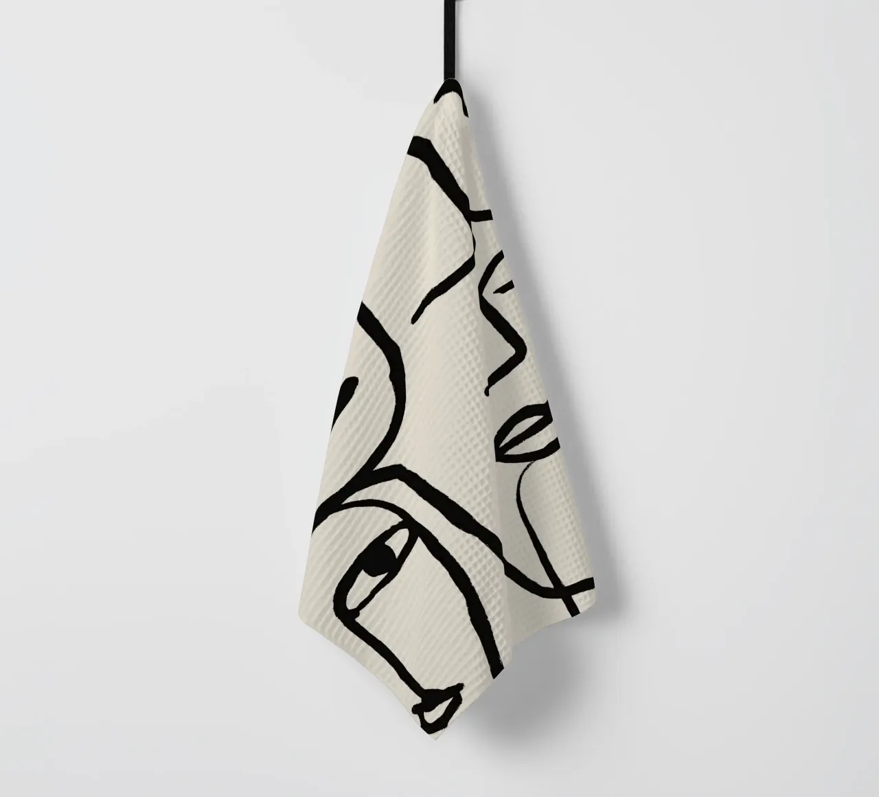 Echo Lines No 33 canovaccio da cucina da treechild