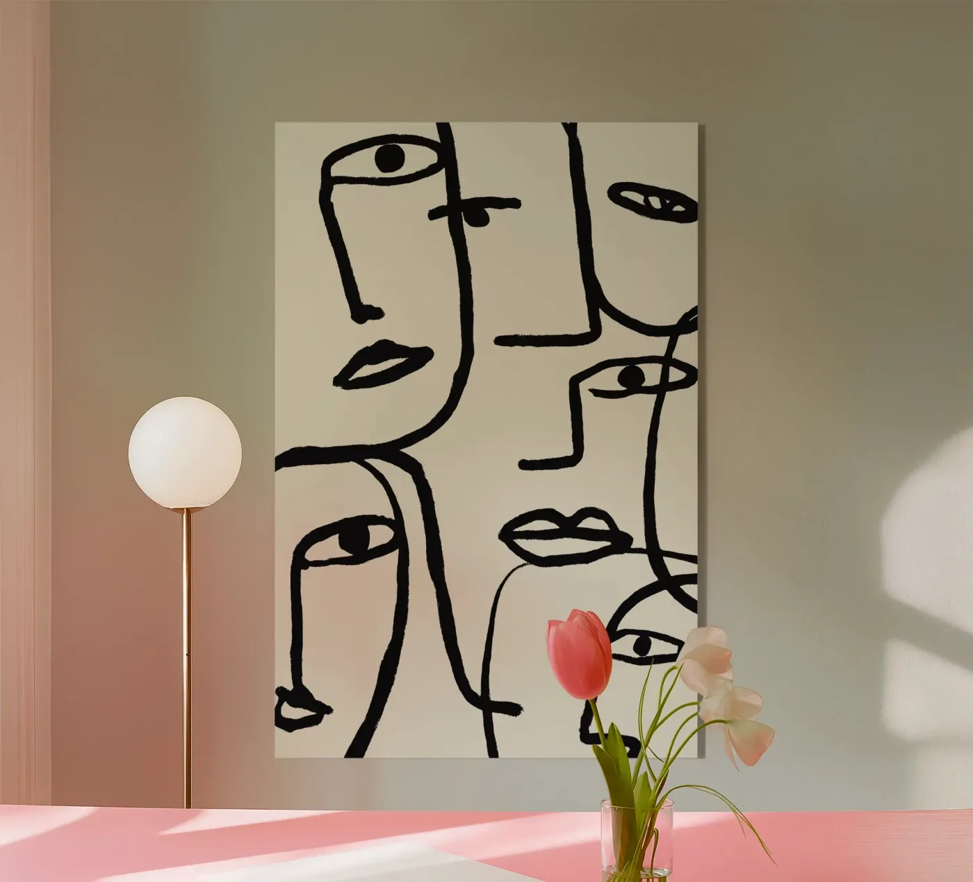 Echo Lines No 33 plexiglas de treechild