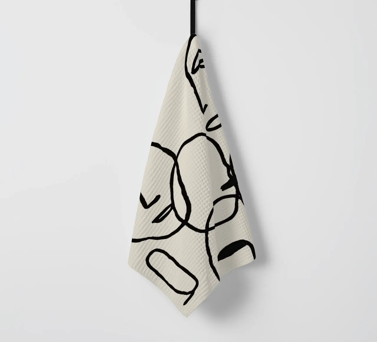 Echo Lines No 34 canovaccio da cucina da treechild