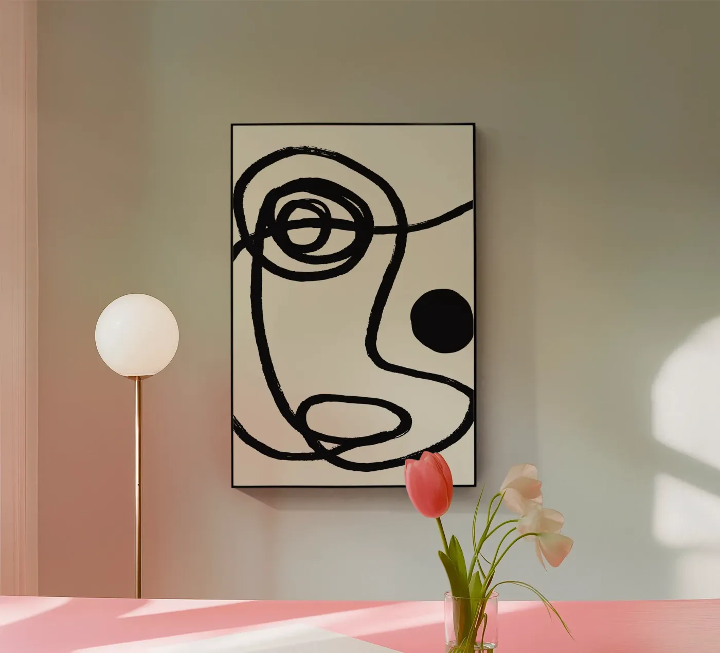 Echo Lines No 36 Acryl-Glas von treechild