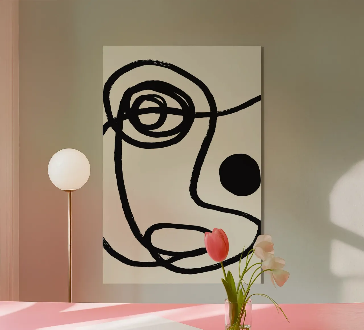 Echo Lines No 36 plexiglass da treechild