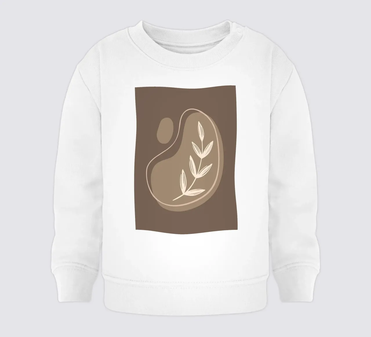foglia felpa neonato da HARU HARU