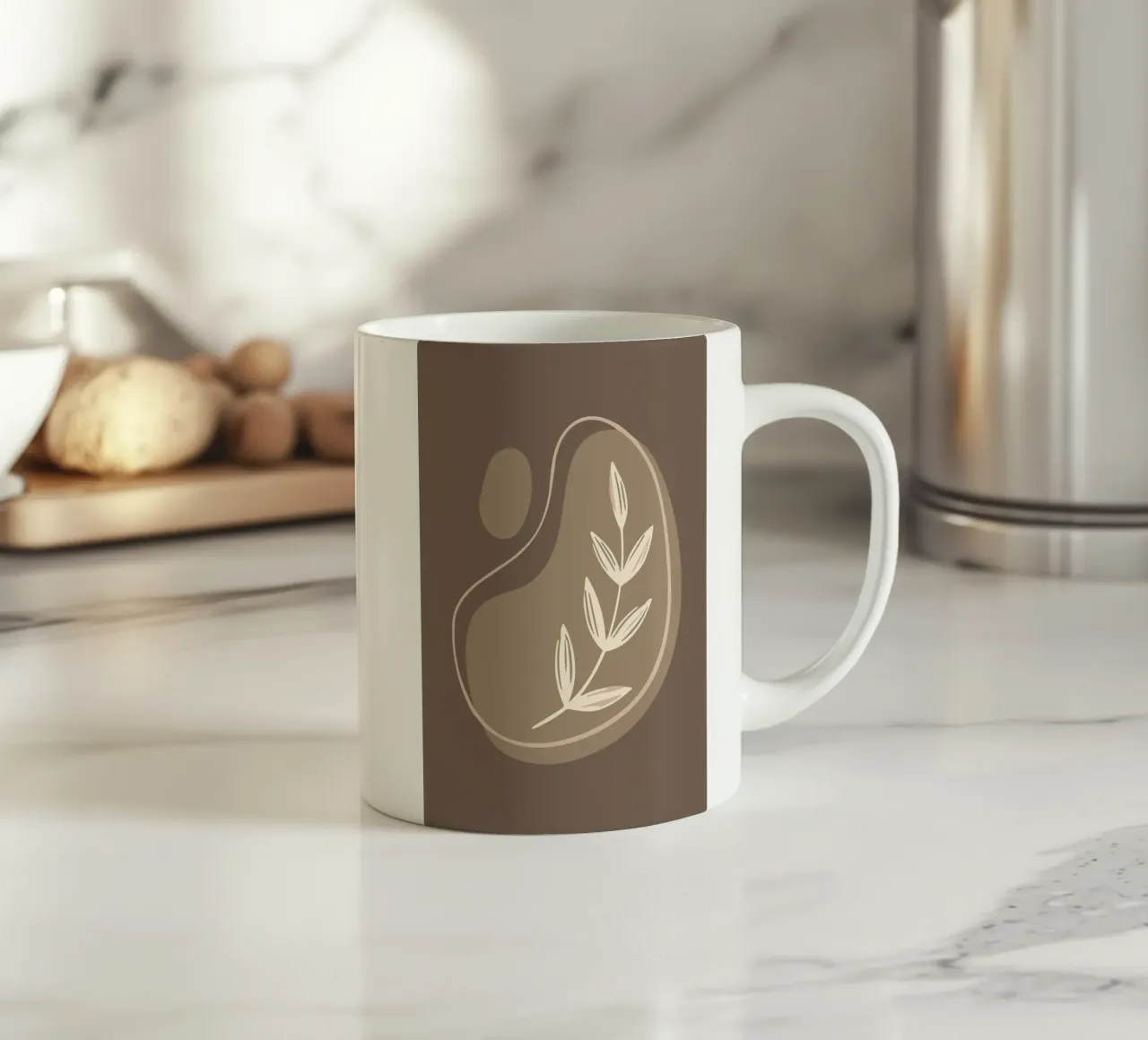 foglia tazza in ceramica da HARU HARU