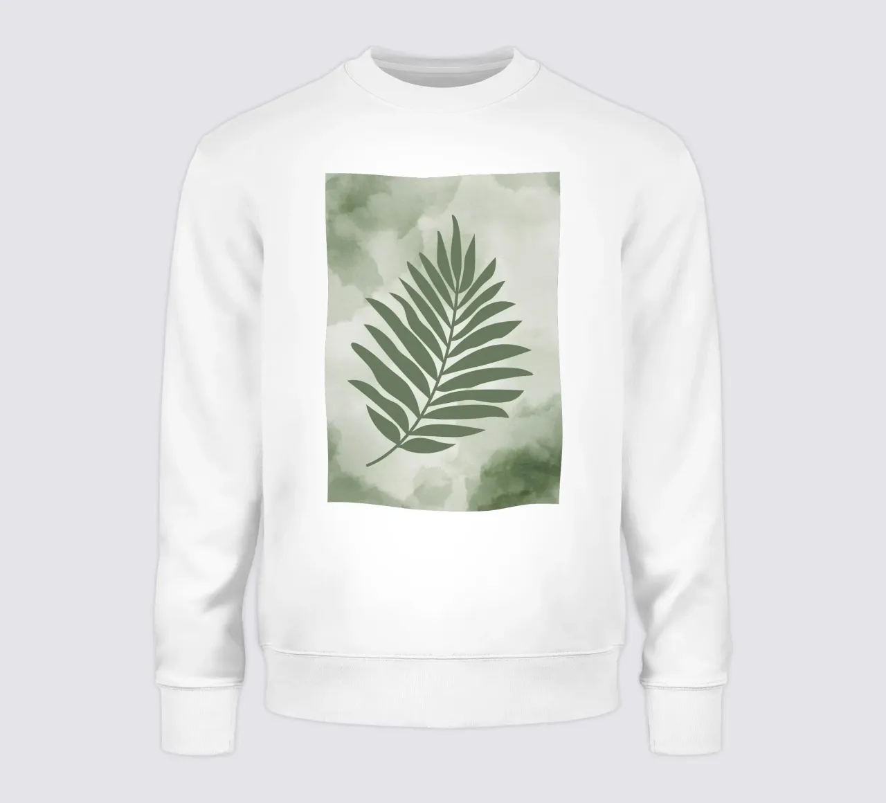 Foglia verde felpa da HARU HARU