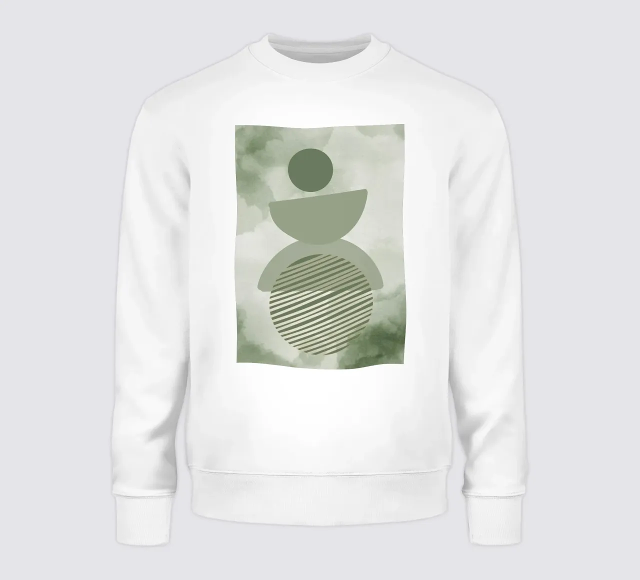Forma astratta felpa da HARU HARU