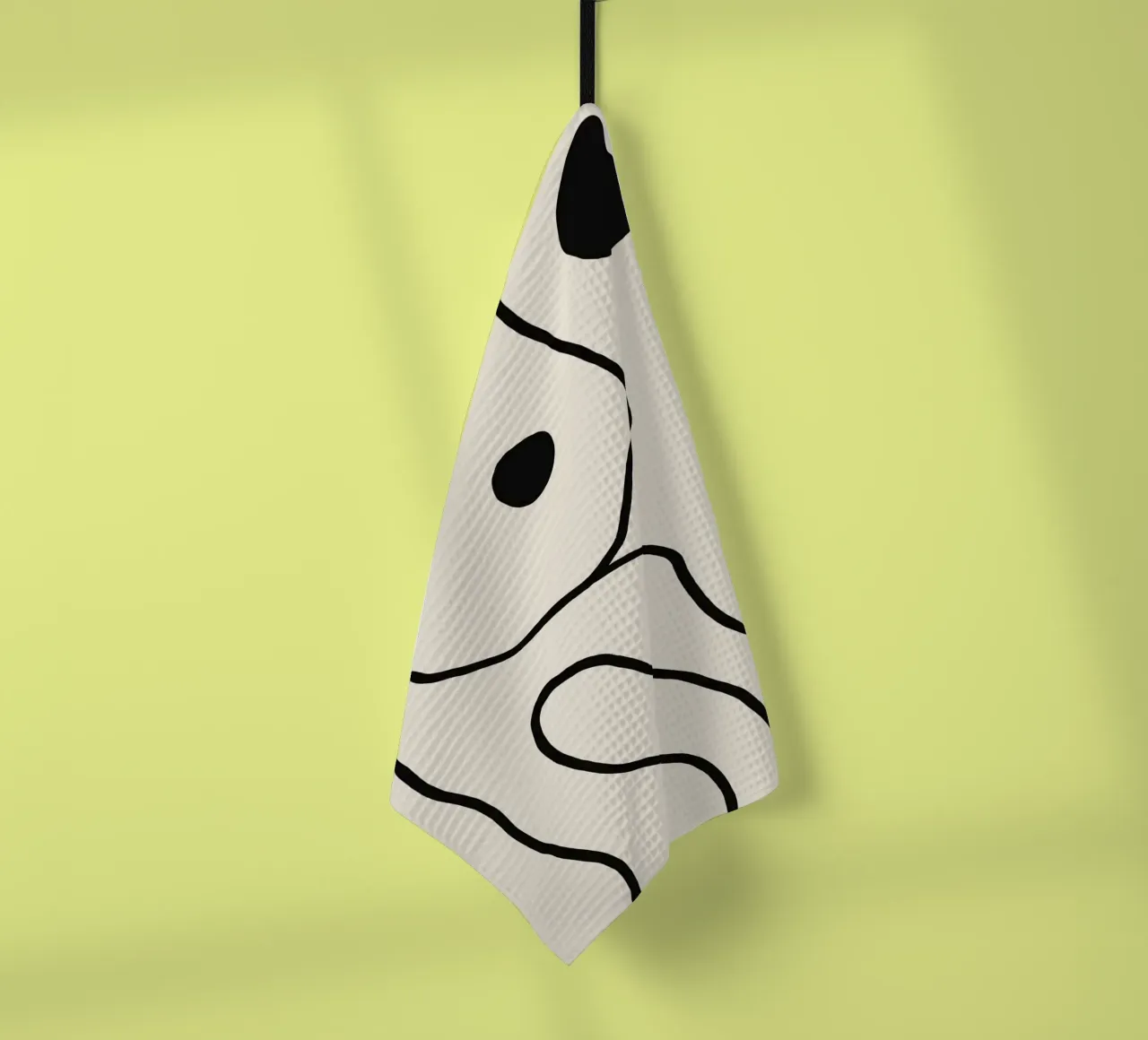 Echo Lines No 37 canovaccio da cucina da treechild