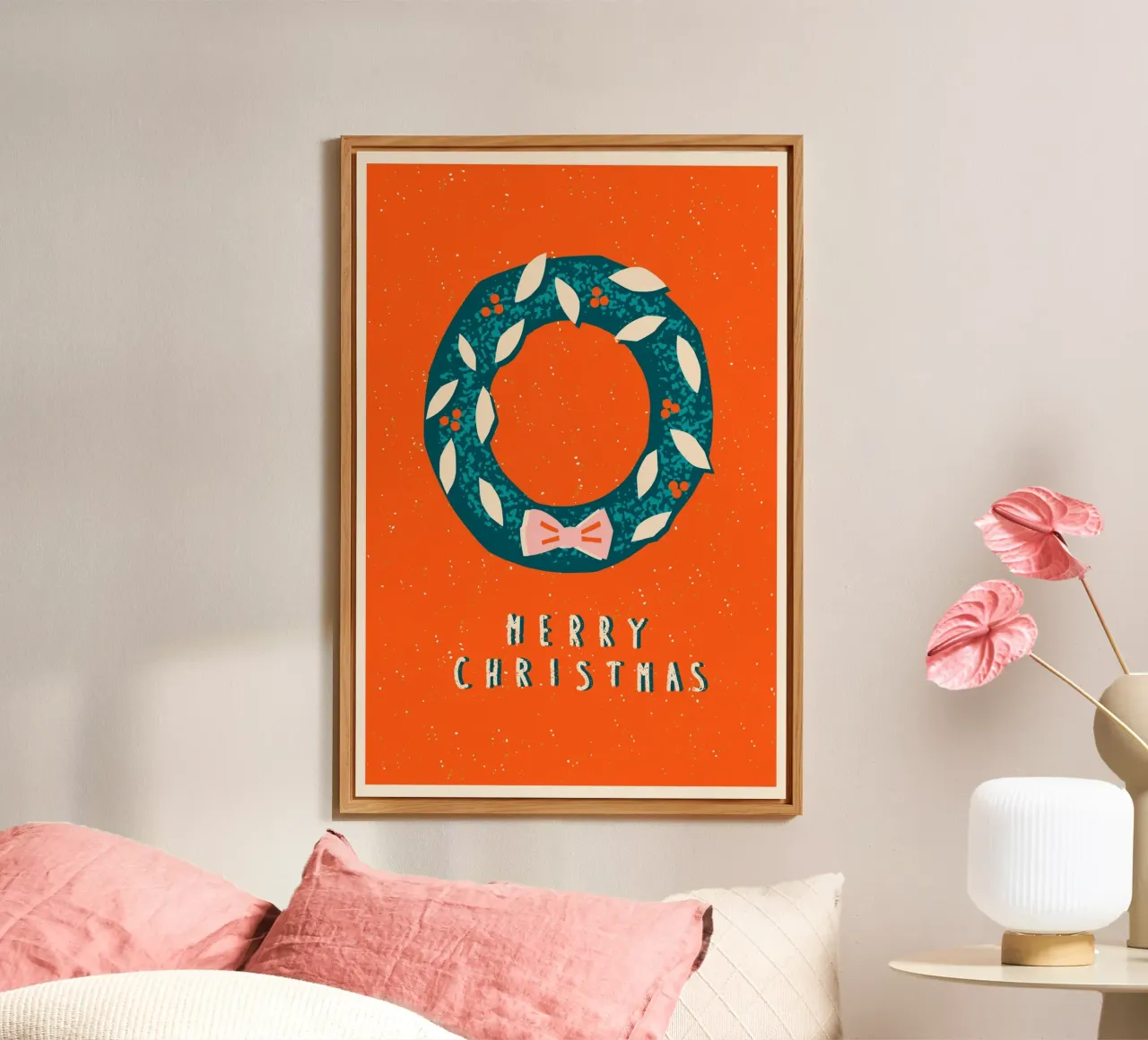 Happy Christmas No 67 alluminio dibond da treechild
