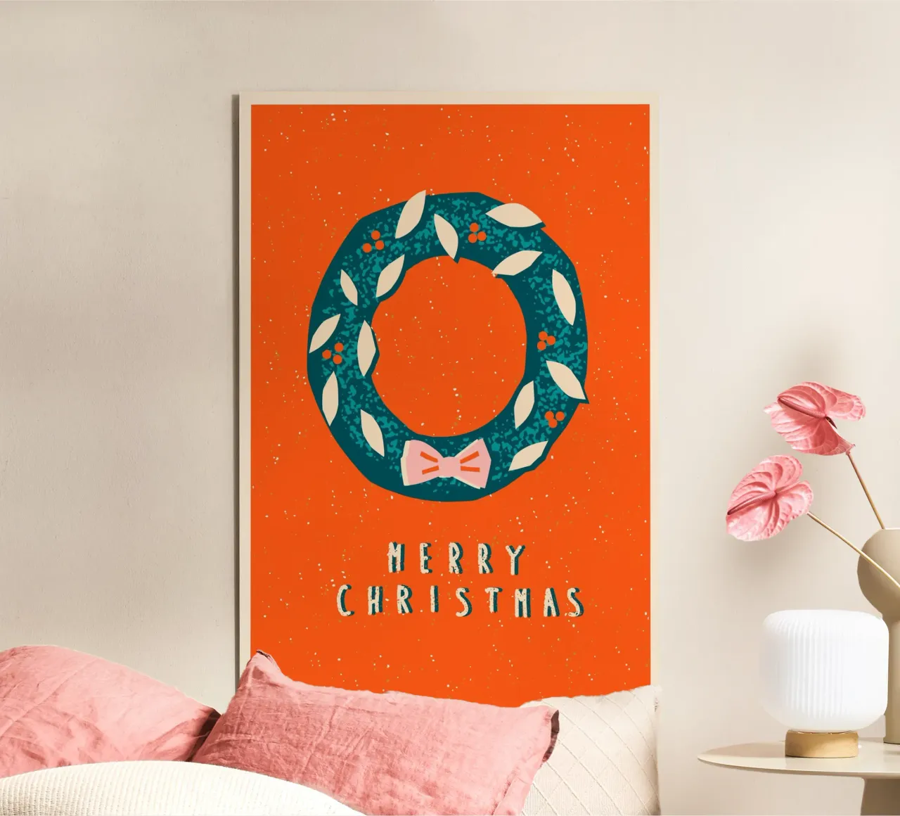 Happy Christmas No 67 alluminio dibond da treechild