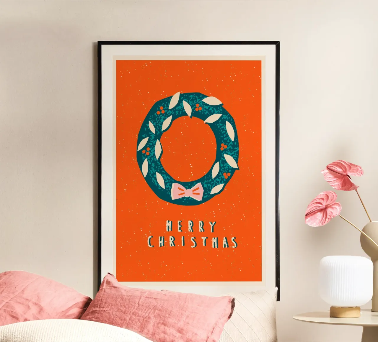 Happy Christmas No 67 carta hahnemühle da treechild