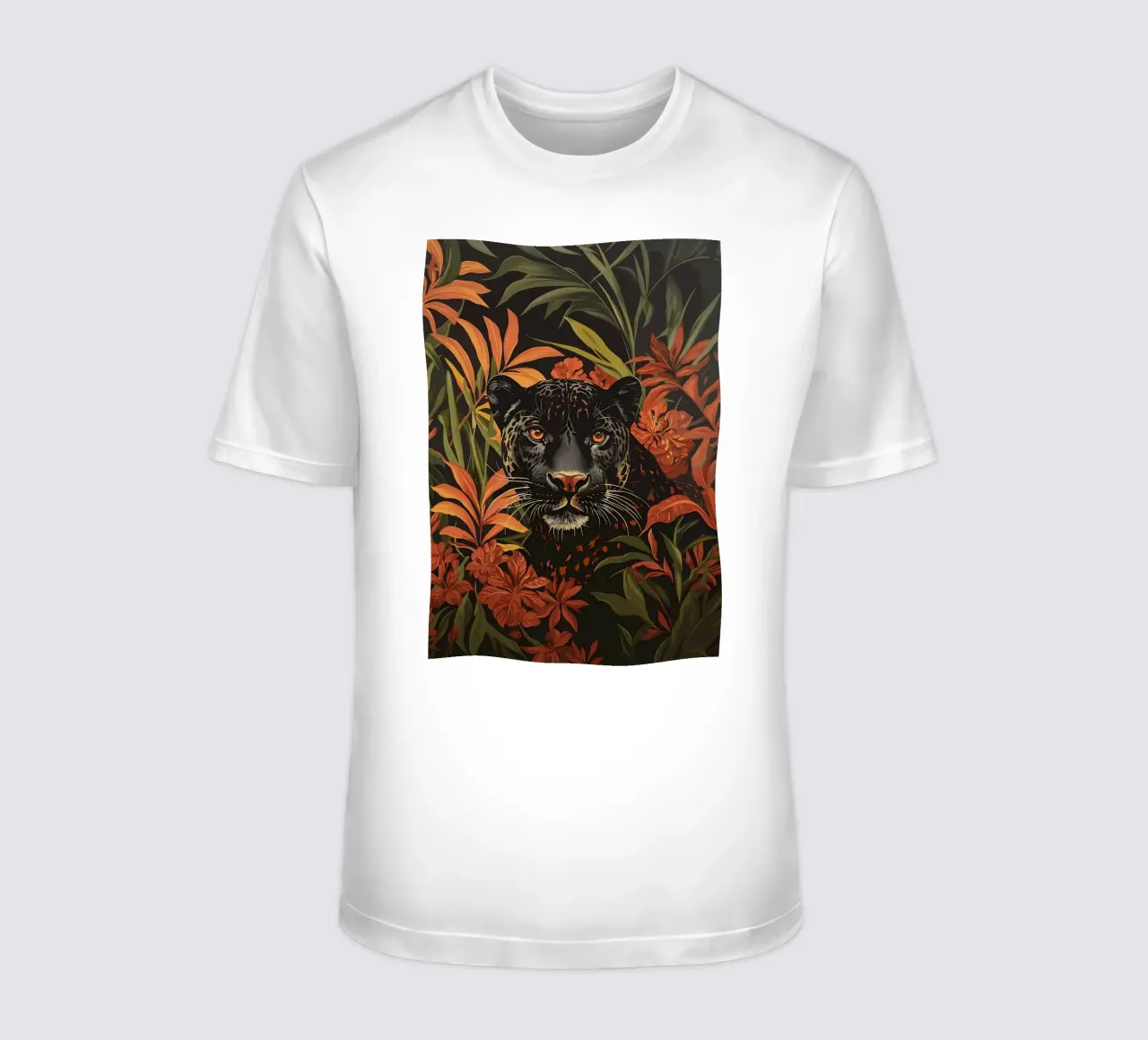 Pantera Nera nella giungla t-shirt da apple crumble