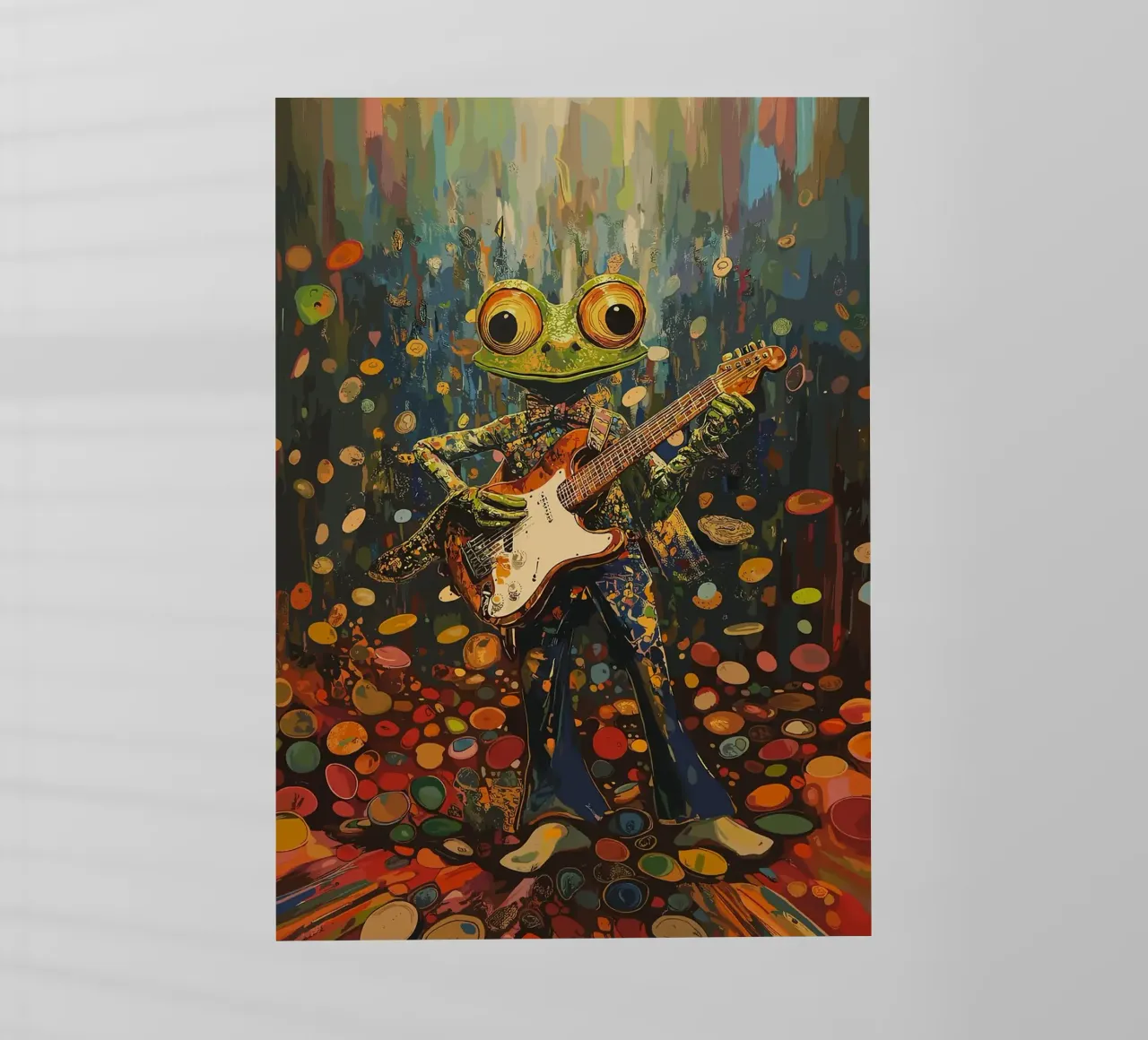 Rana cool rock star pellicola backlit da apple crumble