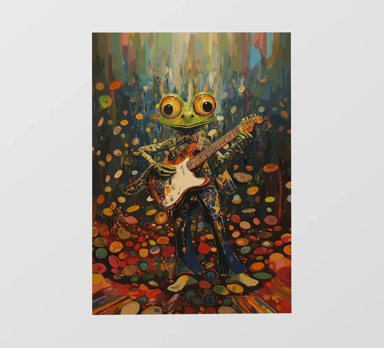 Rana cool rock star pellicola backlit da apple crumble
