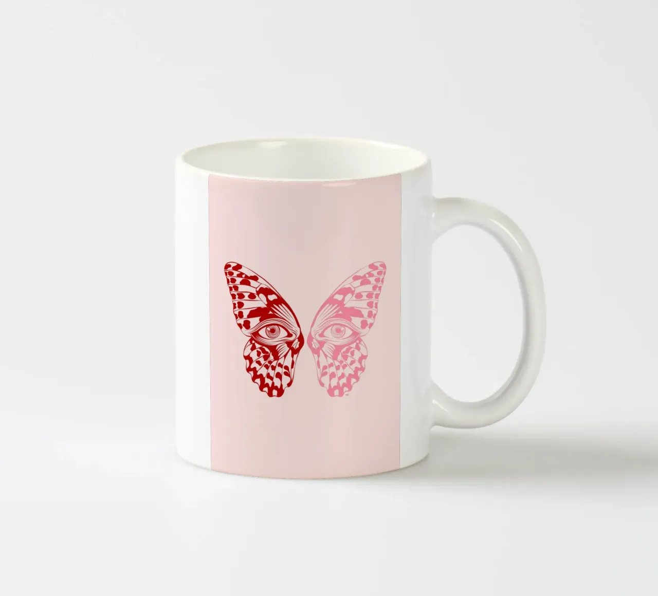Papillon tazza in ceramica da Lise.ya