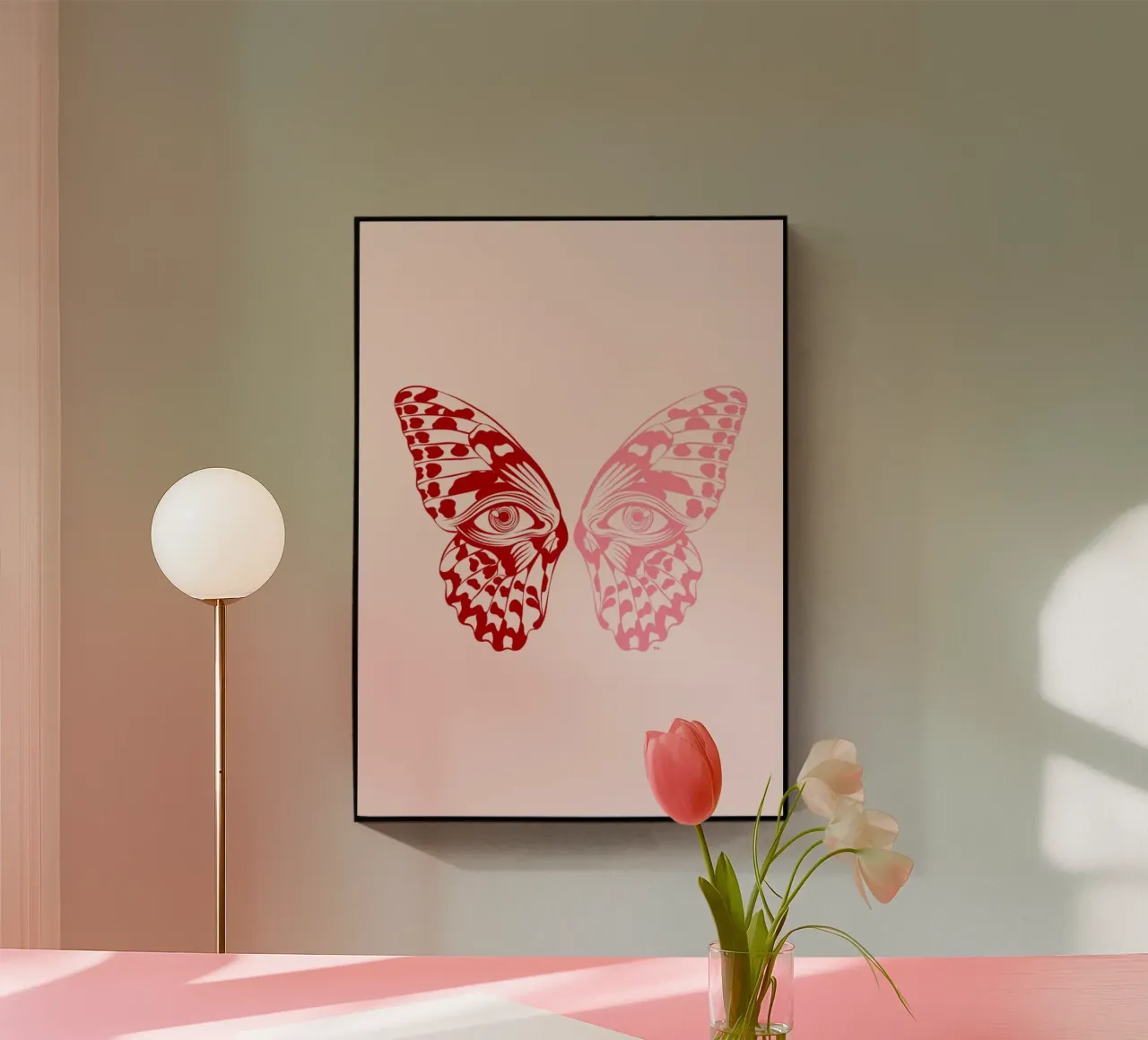 Papillon plexiglass da Lise.ya