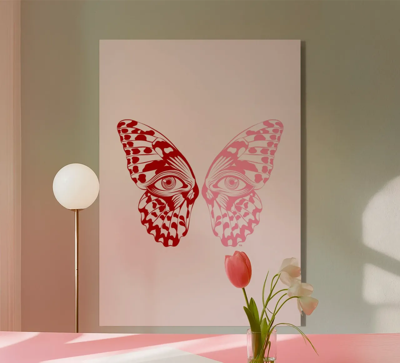 Papillon plexiglass da Lise.ya