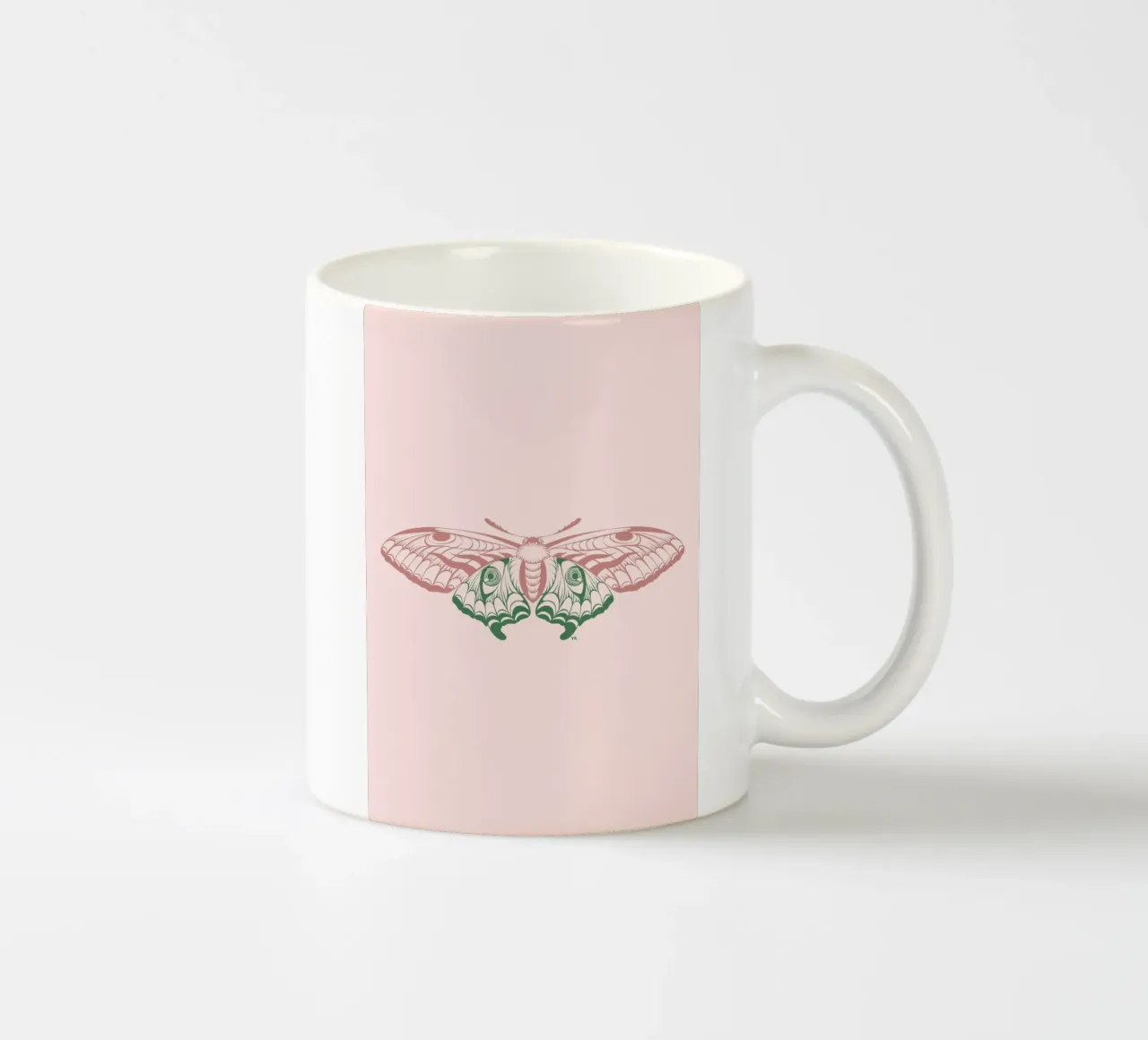 Papillon tazza in ceramica da Lise.ya