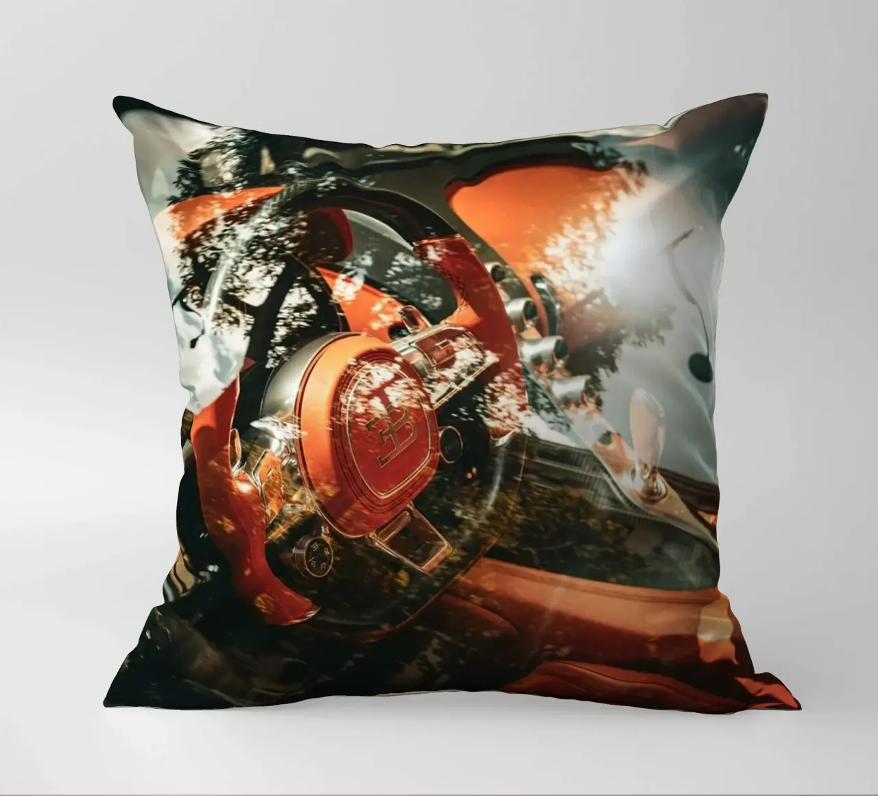 Bugatti cuscino da Flo Klein