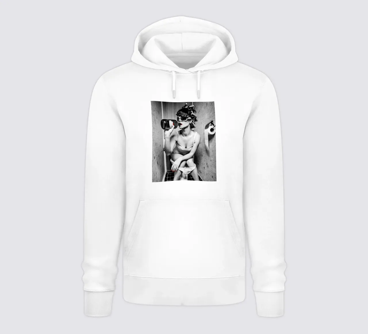 Bere sul water felpa con cappuccio da Shiva Shops