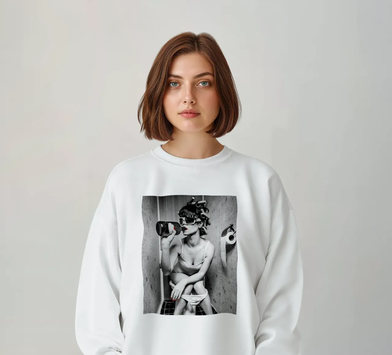 Beber en el retrete sudadera de Shiva Shops