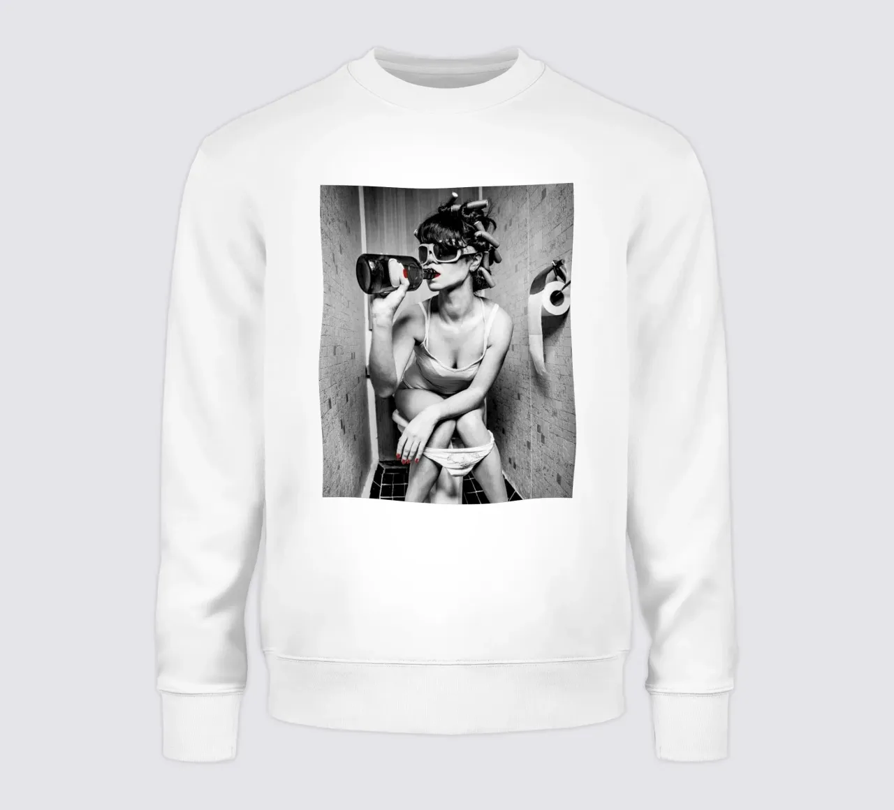 Beber en el retrete sudadera de Shiva Shops