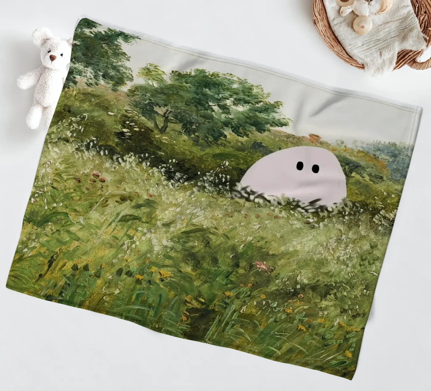 ghost Fleecedecke von edsonramosart