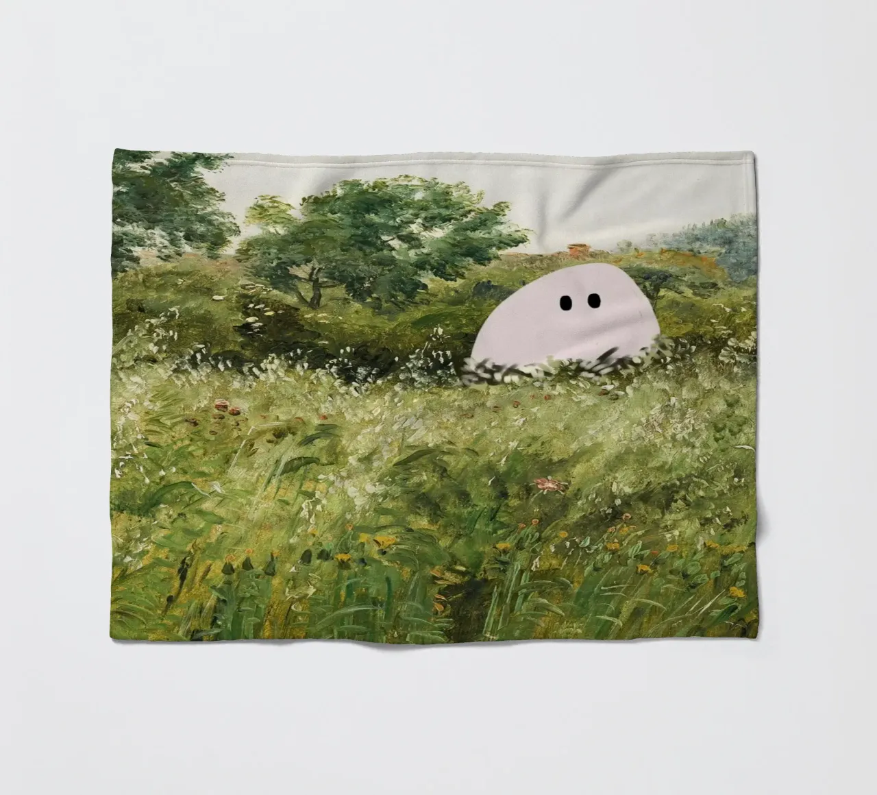 ghost Fleecedecke von edsonramosart