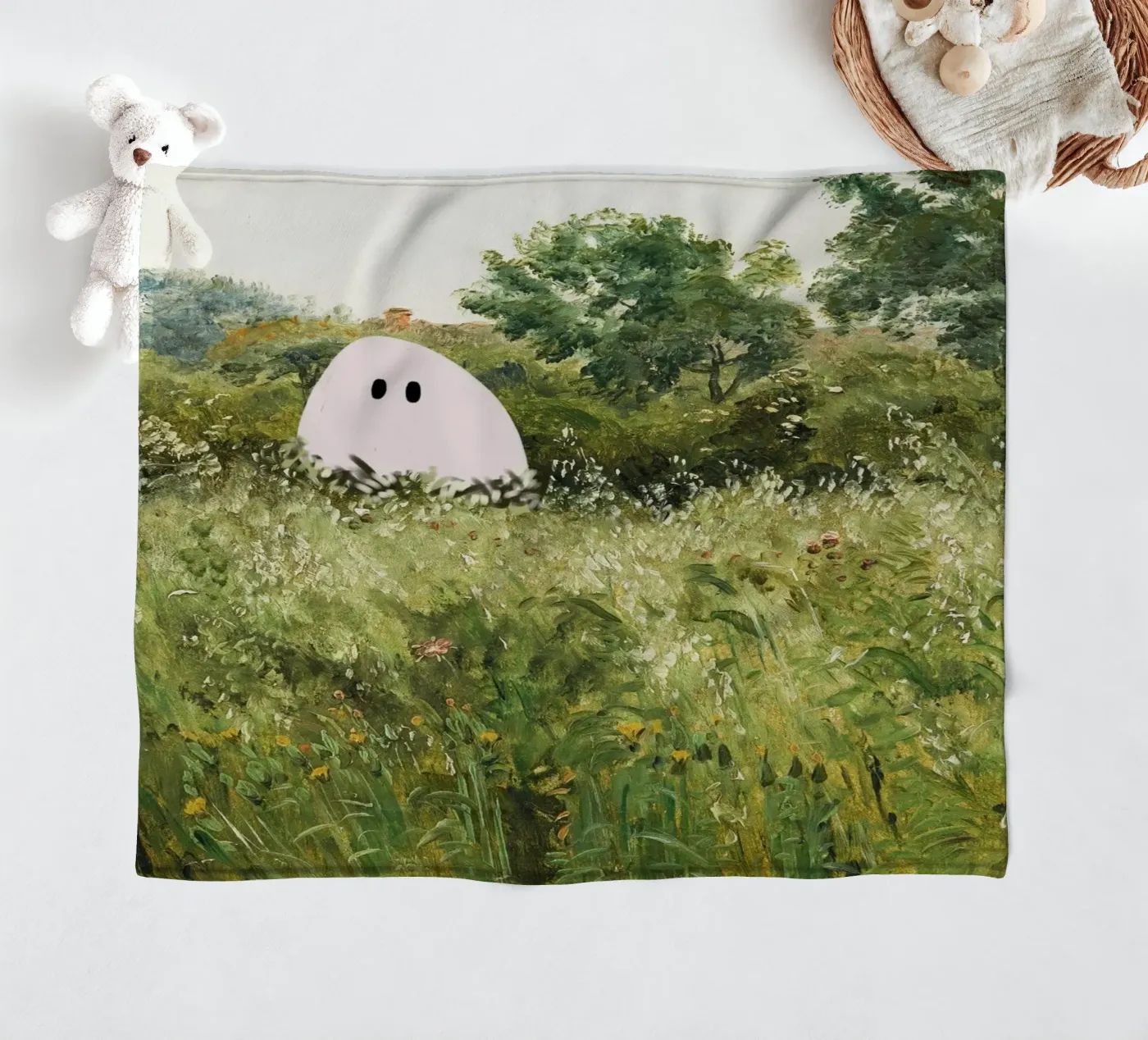 ghost Fleecedecke von edsonramosart