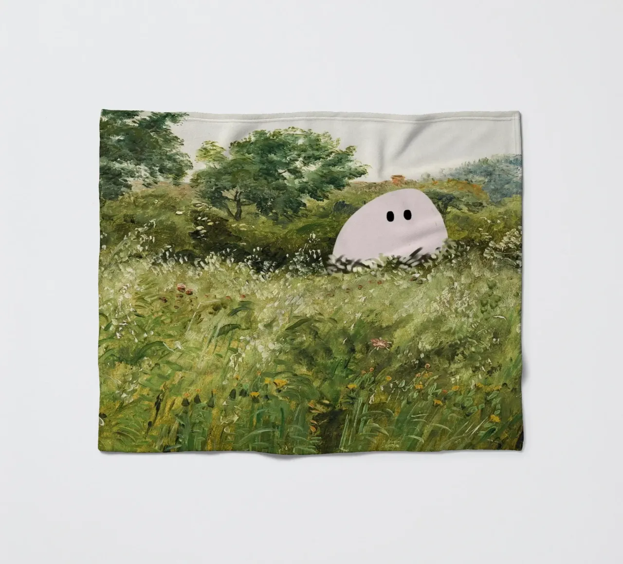 ghost Fleecedecke von edsonramosart