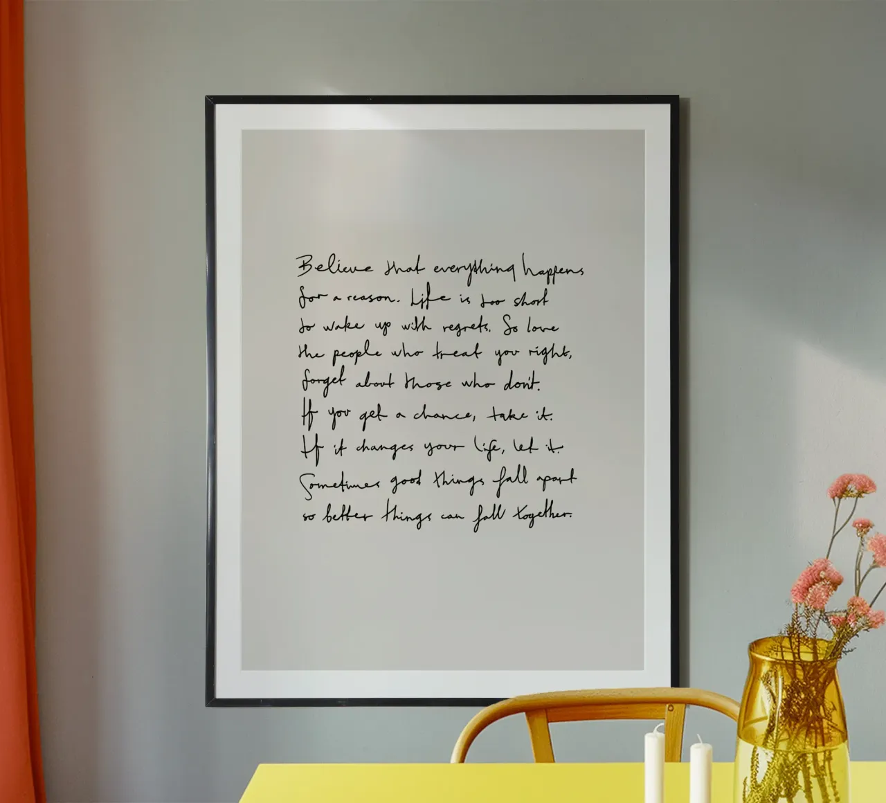 Credere poster da Mia Moore