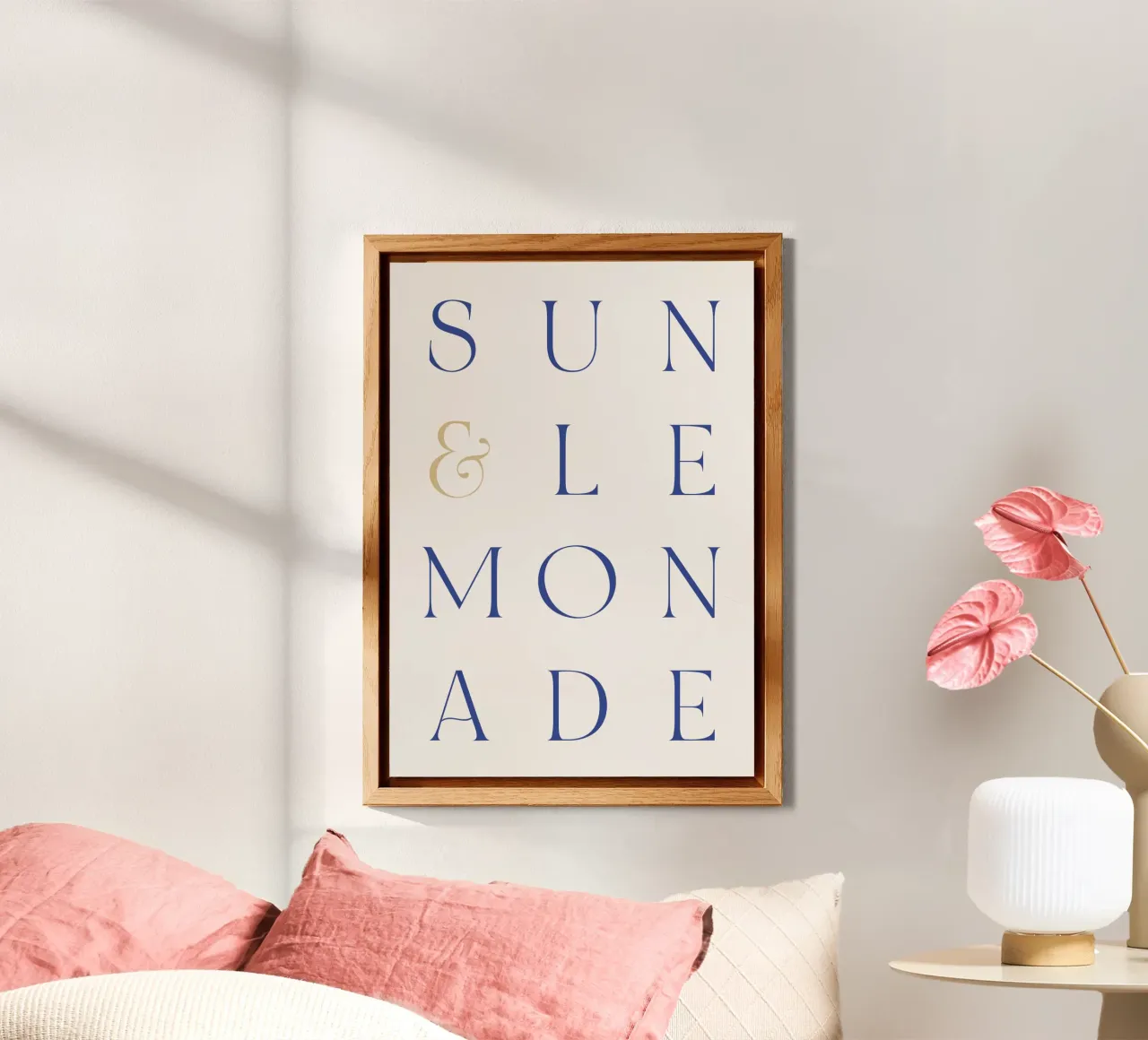 Sole e limonata alluminio dibond da Mia Moore