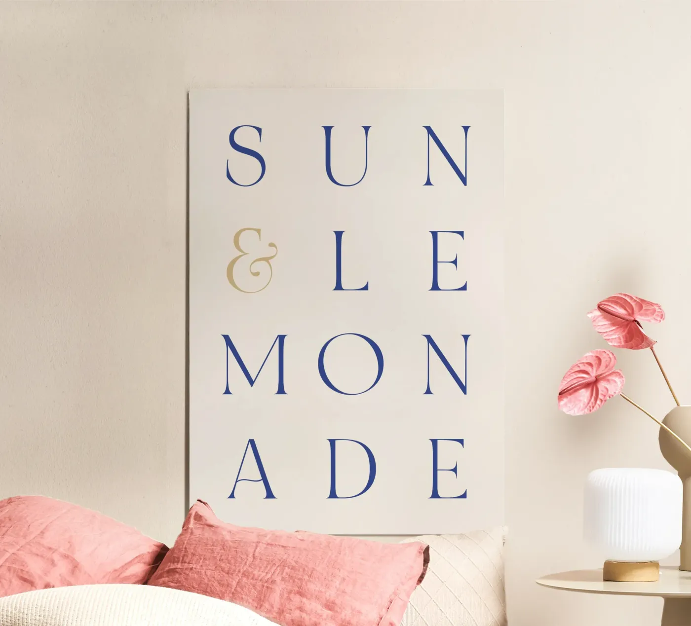 Sun and Lemonade poster da Mia Moore