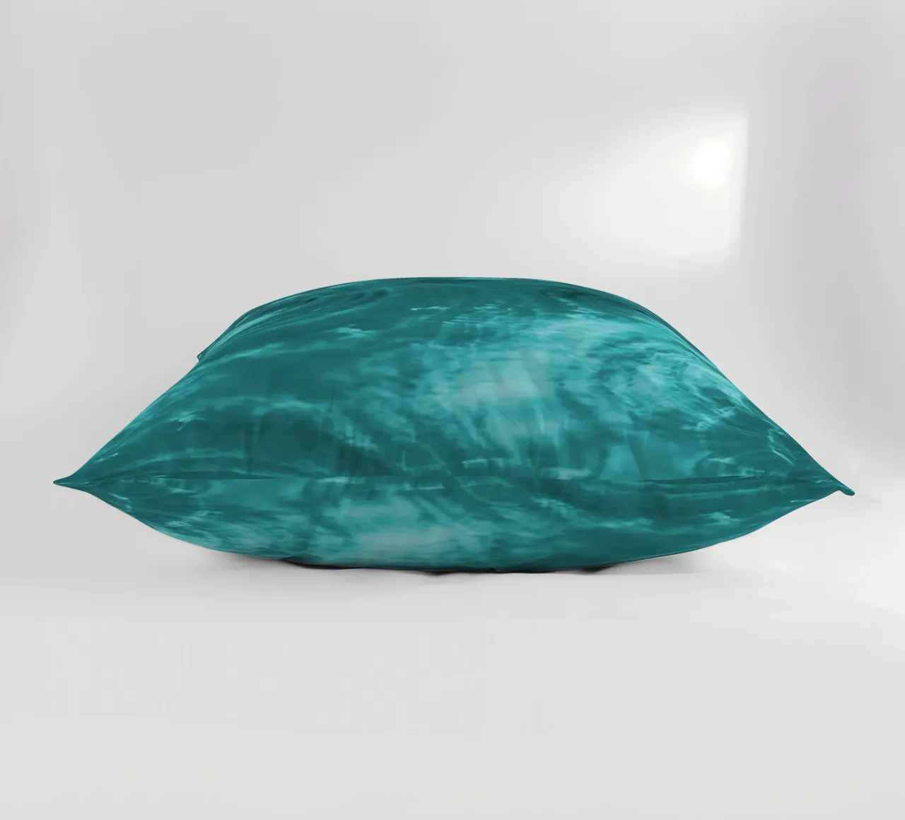 Abstract dynamic pattern in blue and white. decorative cushion by Something for you