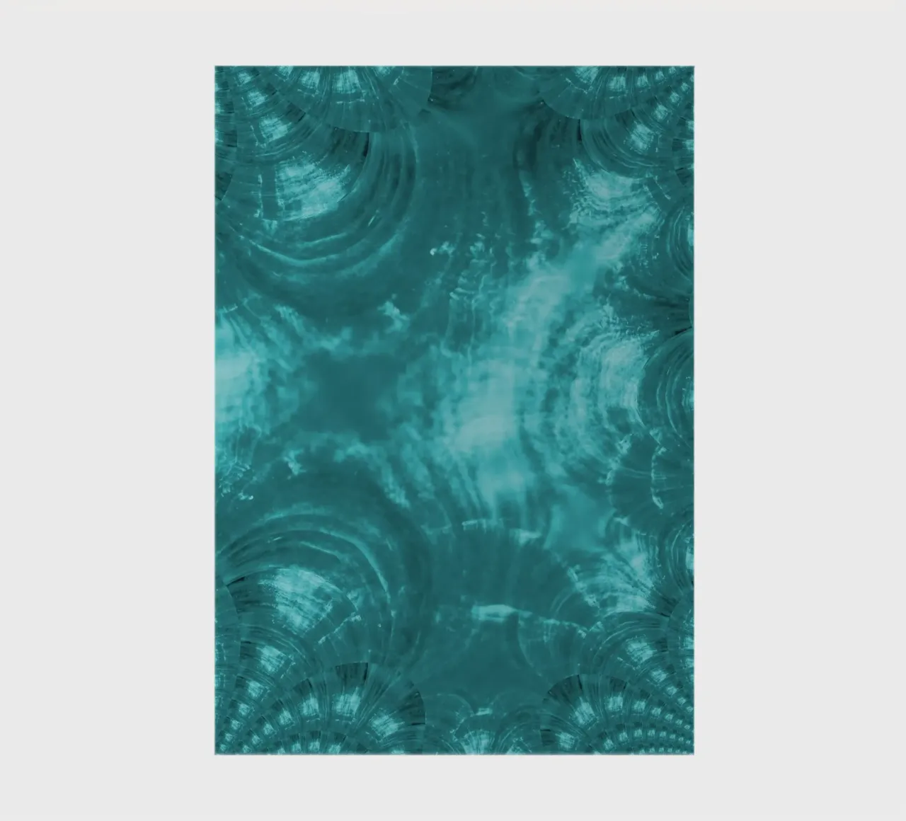 Abstract dynamic pattern in blue and white. notebook by Something for you