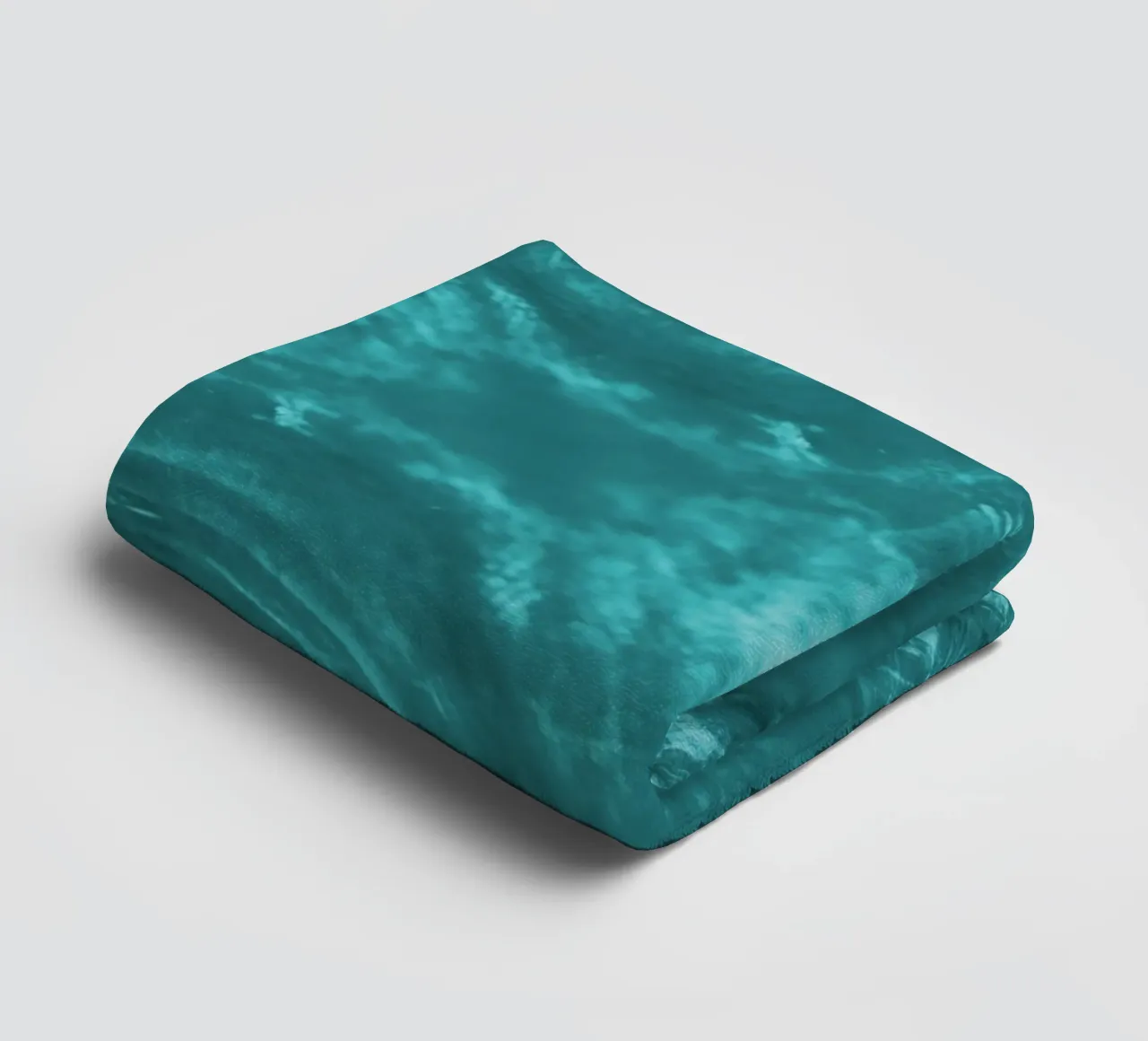 Abstract dynamic pattern in blue and white. towel by Something for you