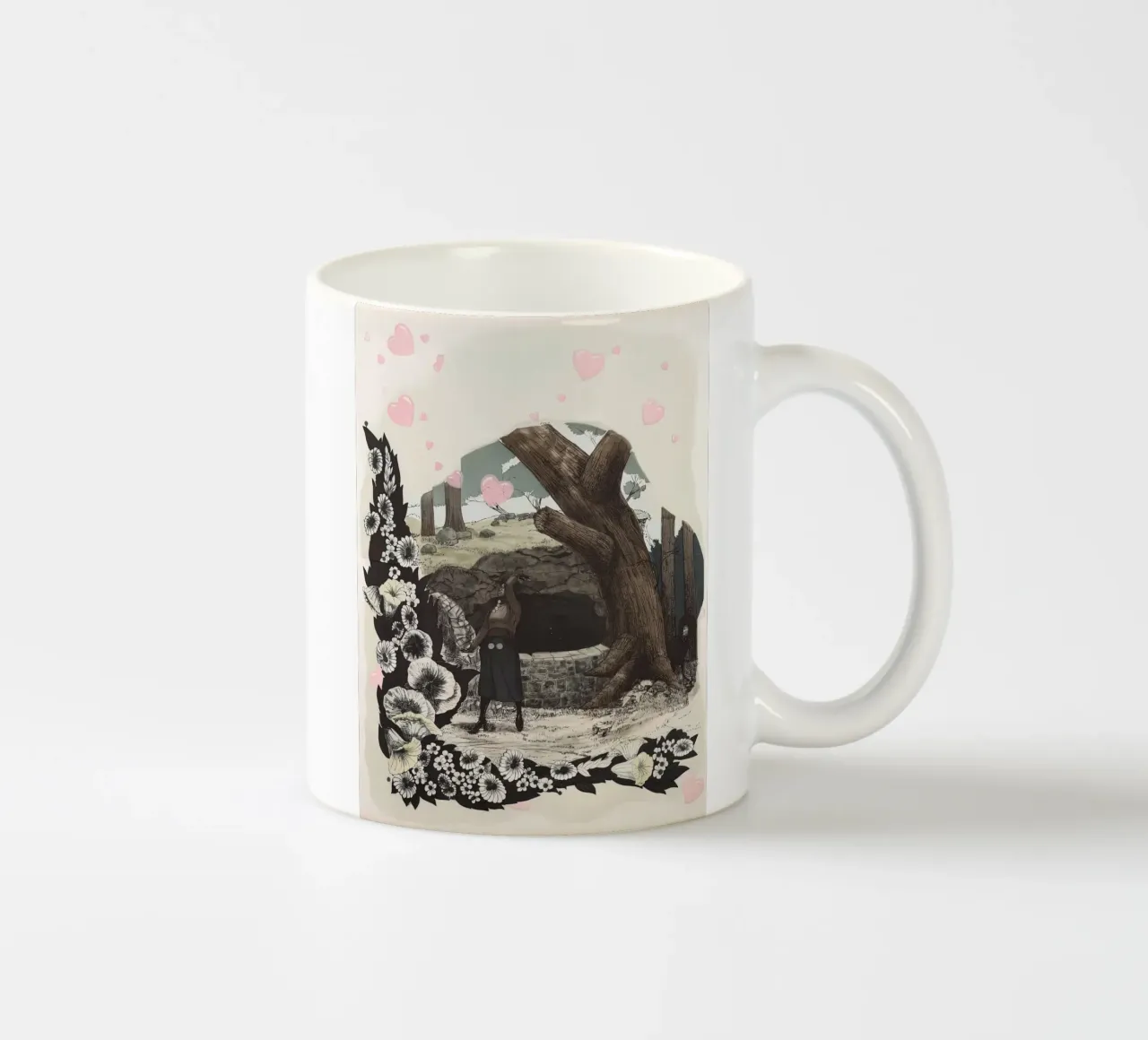 Vignetta (Pozzo dei desideri), 2010 tazza in ceramica da carol shop