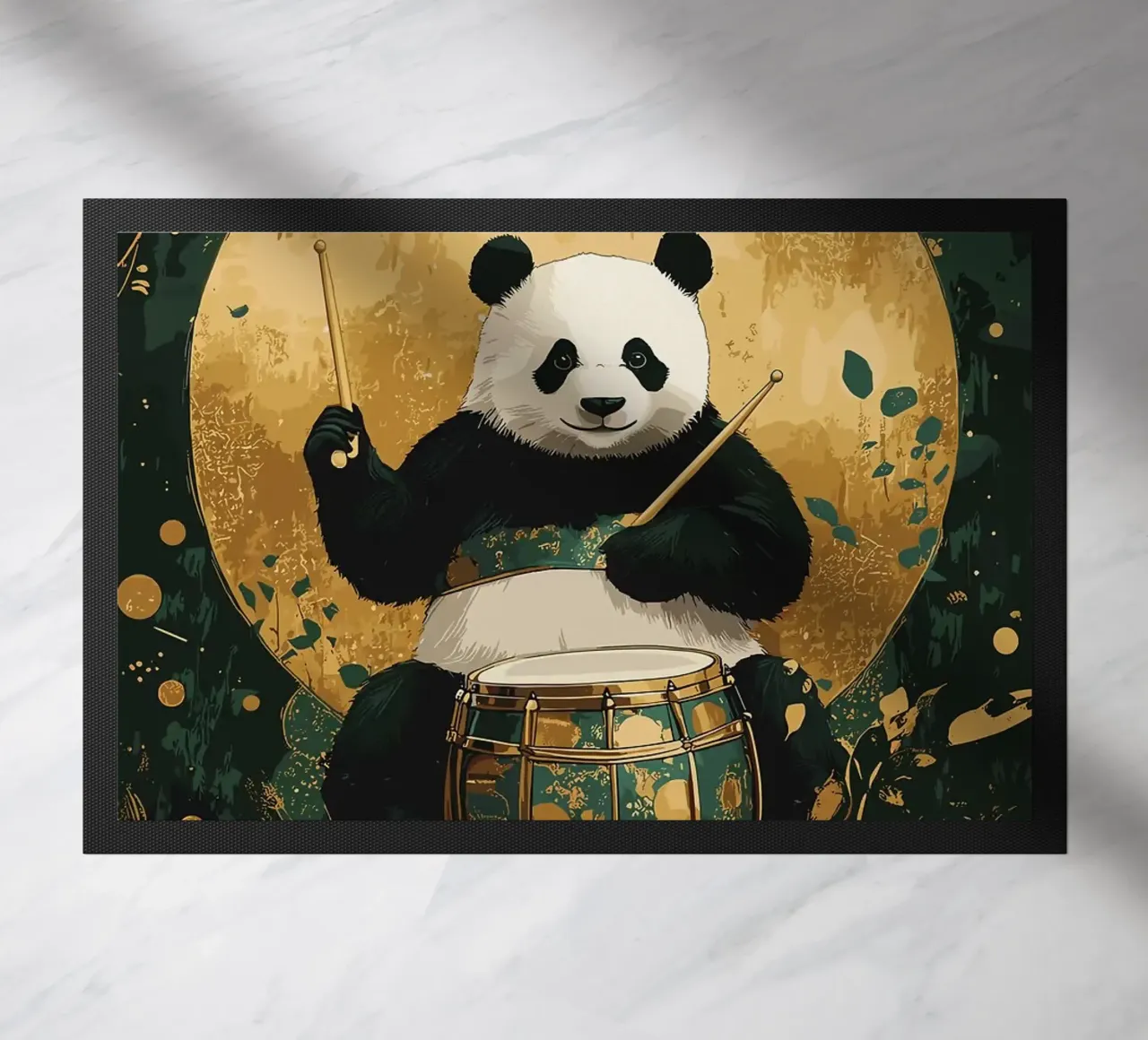 Panda Drummer zerbino da apple crumble