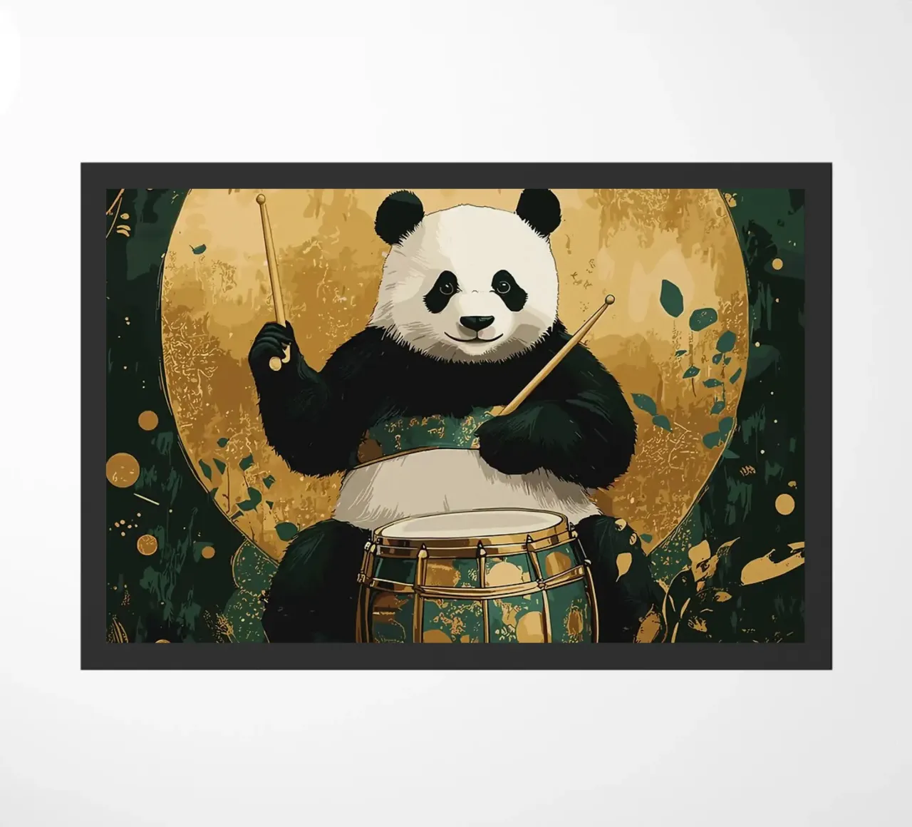 Panda Drummer zerbino da apple crumble