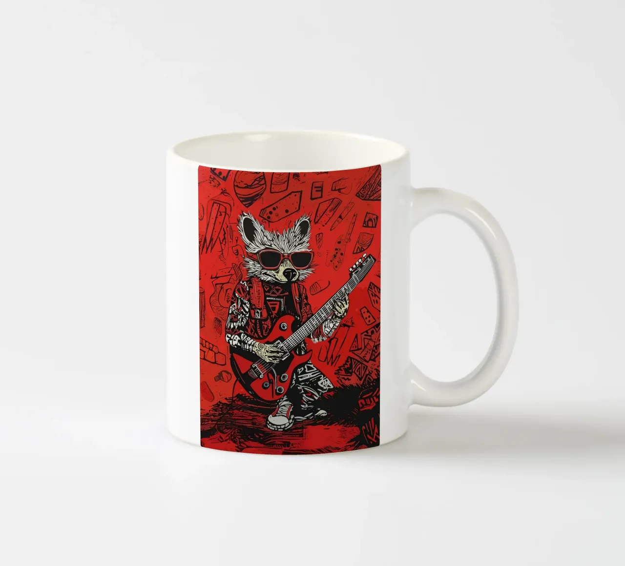 Procione Rockstar tazza in ceramica da apple crumble