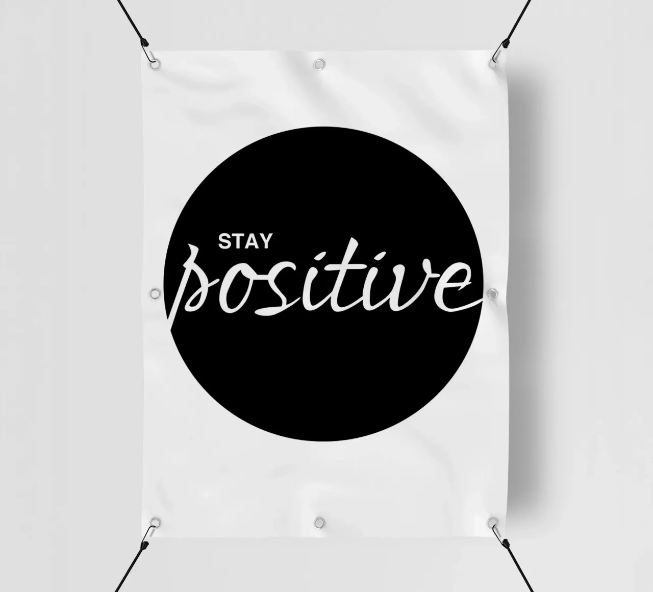Rimanere positivi telo in pvc da Mia Moore