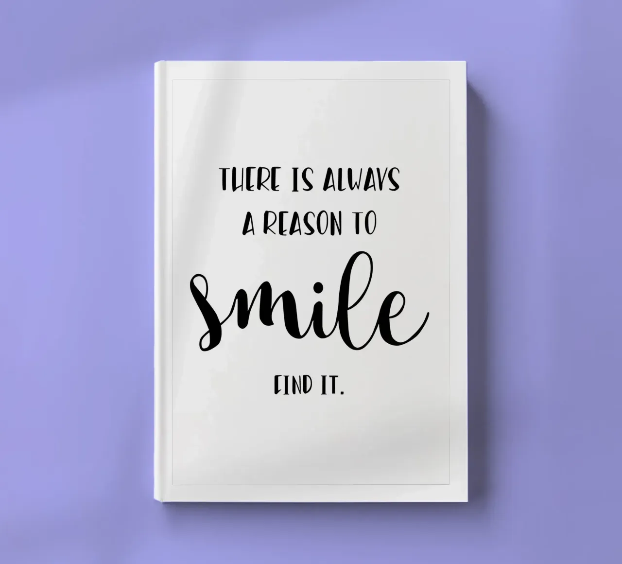 Lächeln Notizbuch von Mia Moore