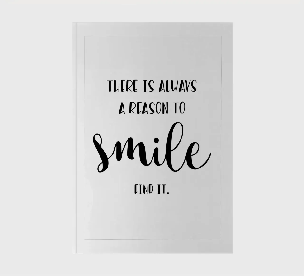 Lächeln Notizbuch von Mia Moore