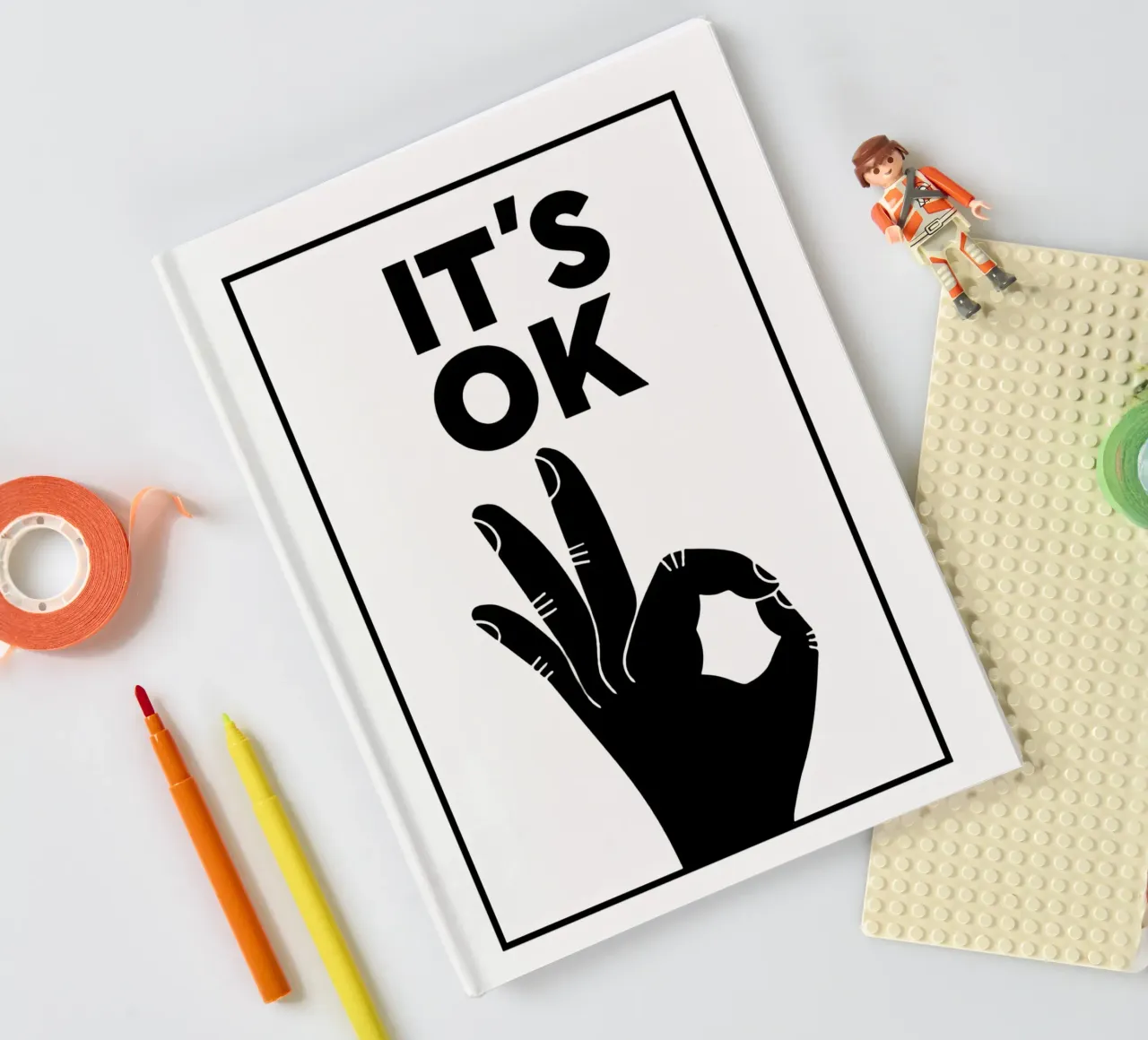 it's OK notebook by Mia Moore