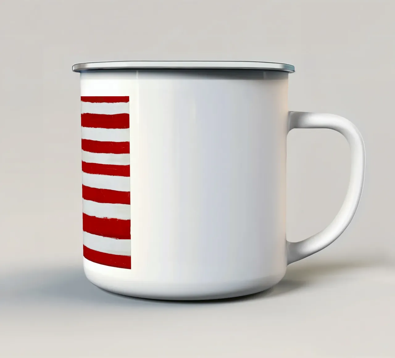 Vlag americano tazza in smalto da carol shop