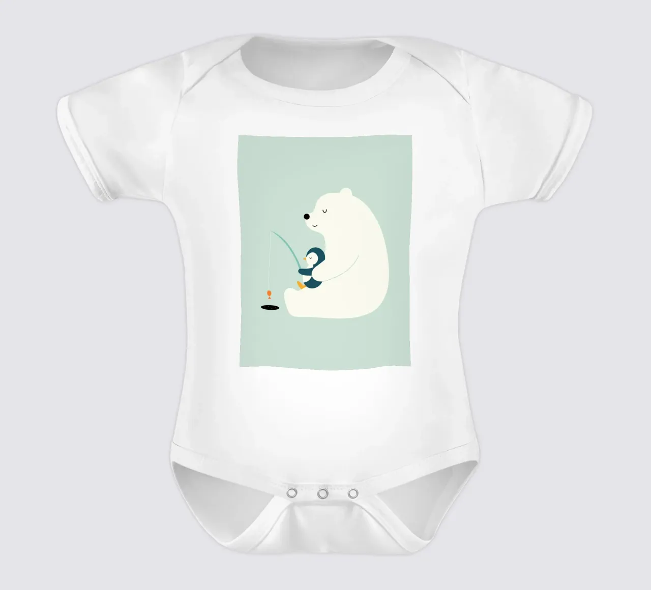 Amico body neonato maniche corte da Andy Westface