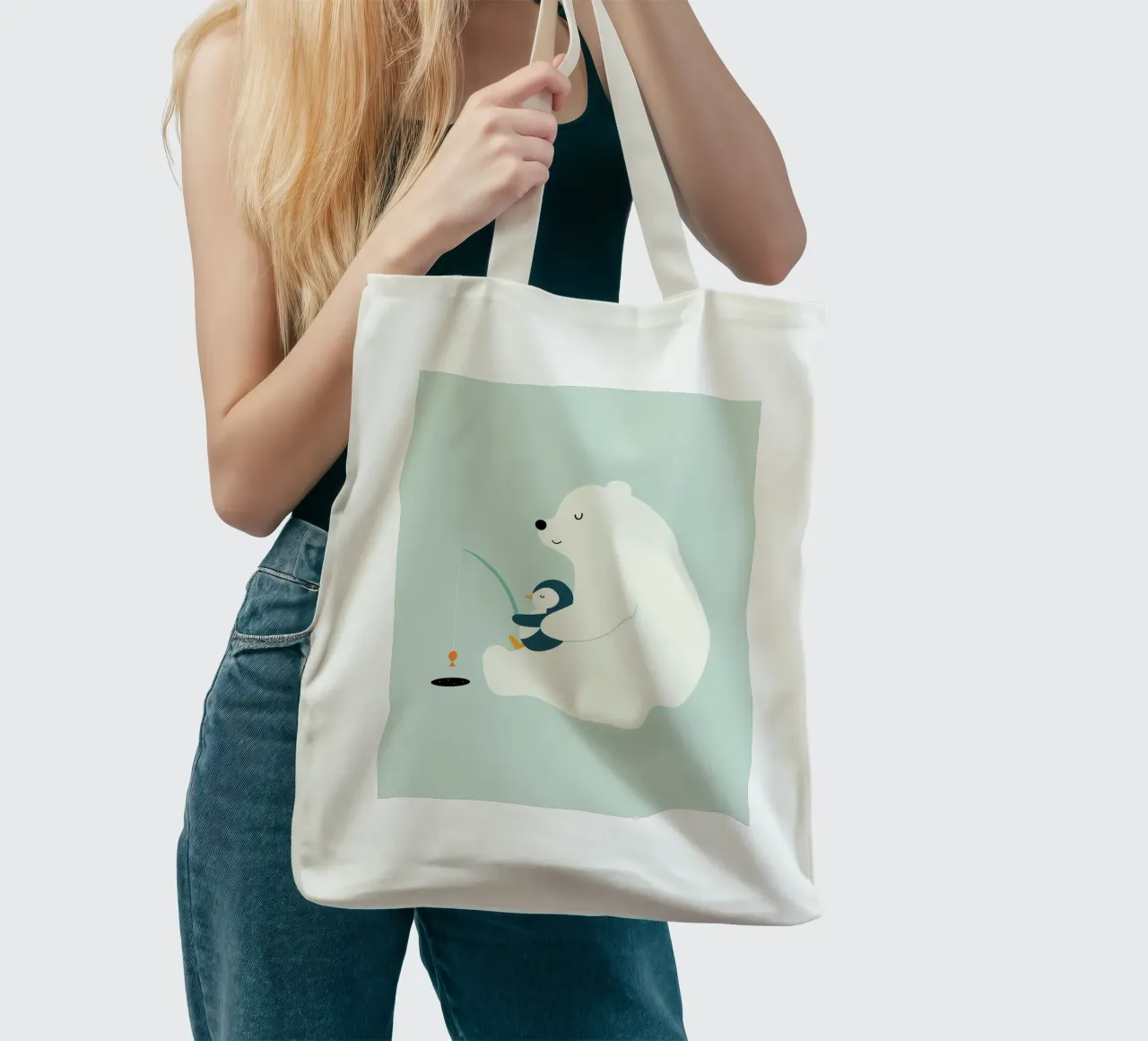 Amico borsa in juta da Andy Westface